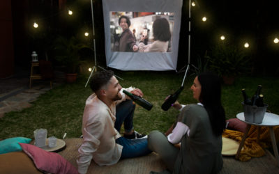 Backyard Cinema Under the Stars: Transform Your Fire Pit into an Outdoor Movie Night